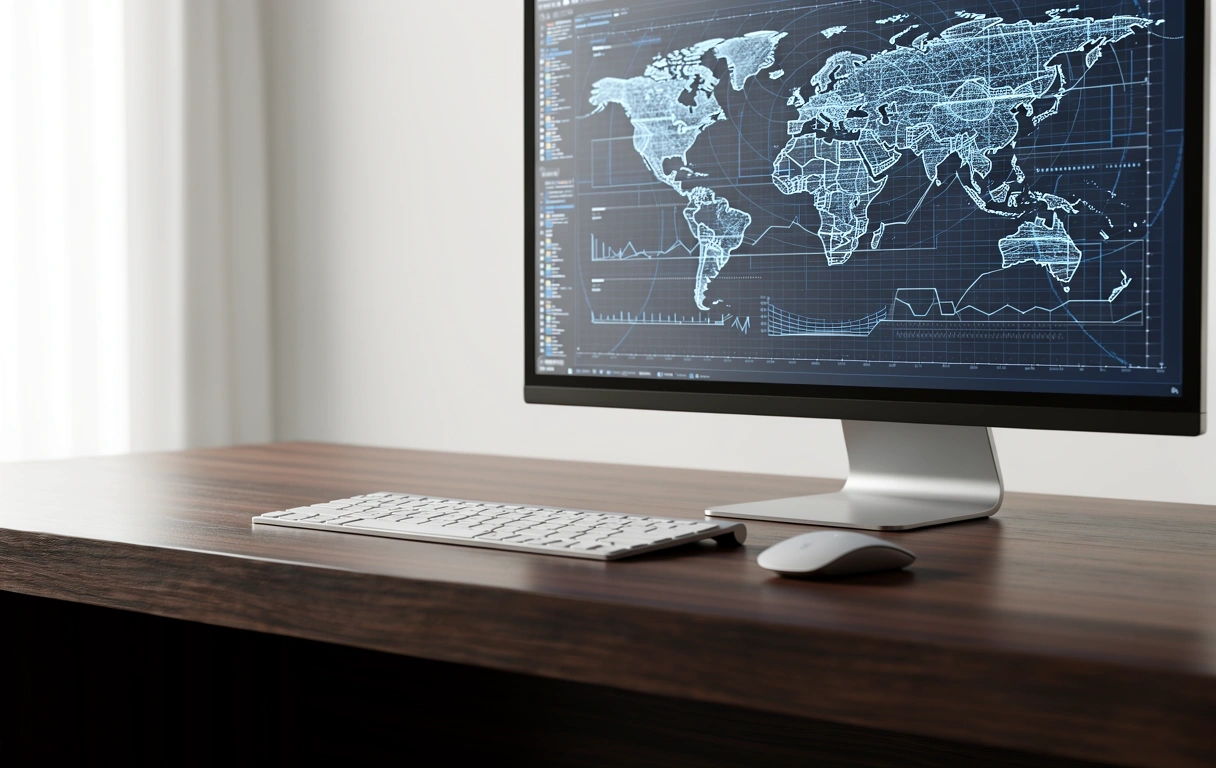 Professional market intelligence environment